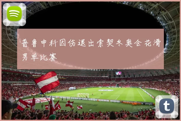 普鲁申科因伤退出索契冬奥会花滑男单比赛