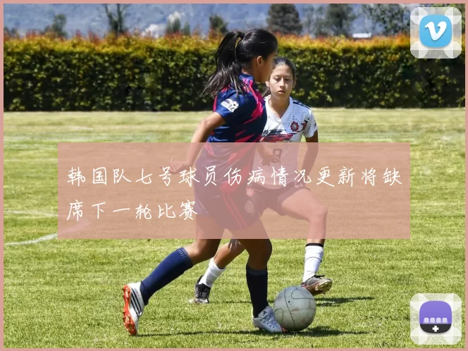 韩国队七号球员伤病情况更新将缺席下一轮比赛